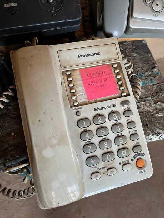 Факс , телефон, Panasonic, работоспособность не проверял, на запчасти