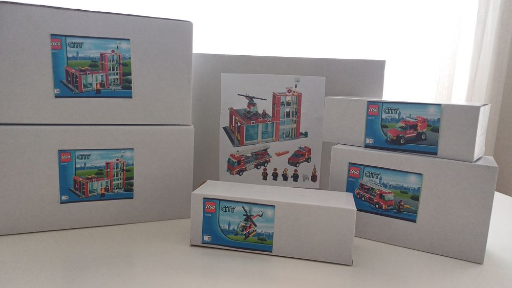 Lego - Quartel dos bombeiros Ref 60004