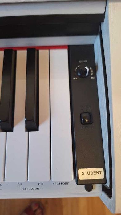 Pianino cyfrowe Pearl River Student biały mat