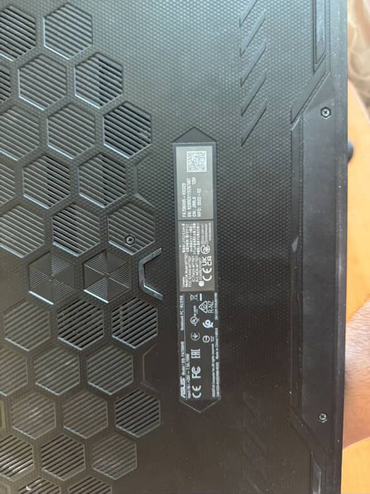 ASUS TUF Gaming A17 — Ryzen 5, GTX 1650, 16GB RAM, SSD 512GB