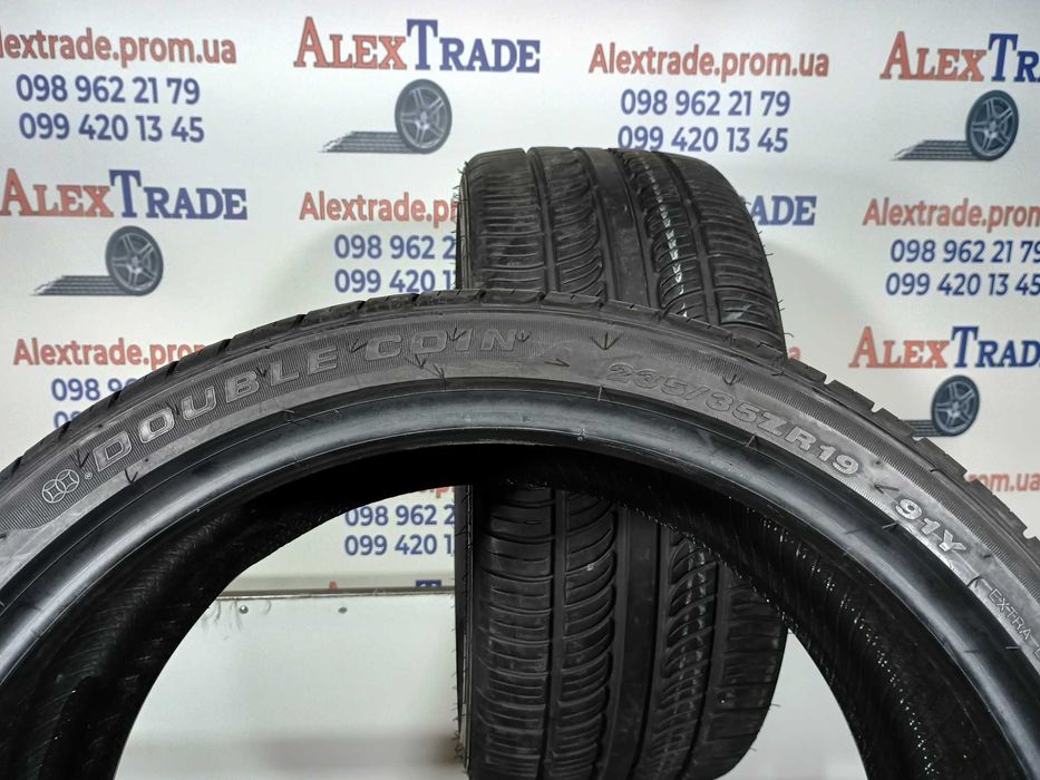 2 шт. 235/35 R19 Doublecoin DC-100 літні шини вживані, 2021 рік