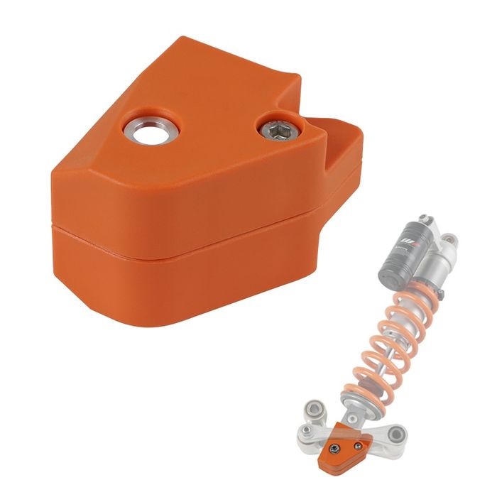 Proteção amortecedor KTM PRETO NOVO.
