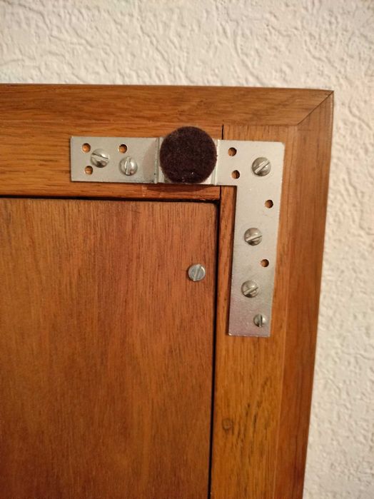 Espelho de parede de madeira maciça de carvalho ( 155 cm x 72 cm )