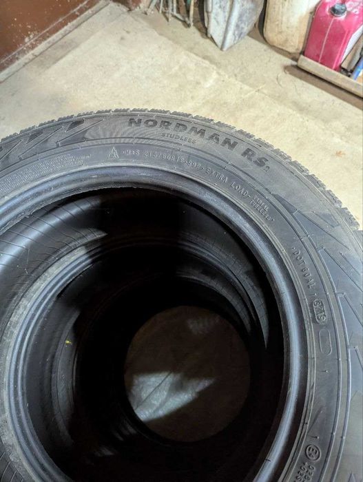 Шини зимові NOKIAN Nordman RS 215/60/R16  Б/У