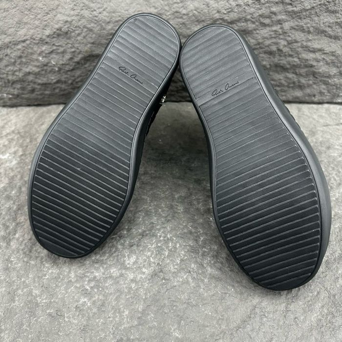 Rick Owens Ramones High Black Leather/size 41,42,43,44/Преміум якість!