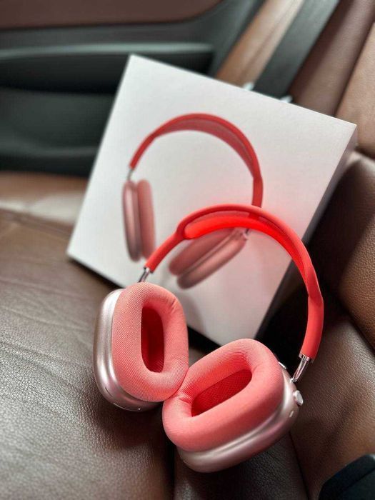 Беспроводные Наушники Премиум Качества АирПодс Макс Красние