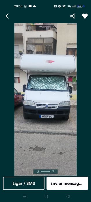 Autocaravana Fiat Ducato
