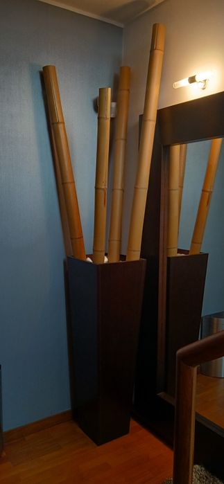 Vaso grande decorativo em wenguê