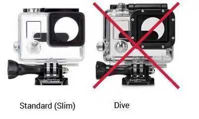 Фильтр красный подводный для аквабокса GoPro 3+/4, для дайвинга