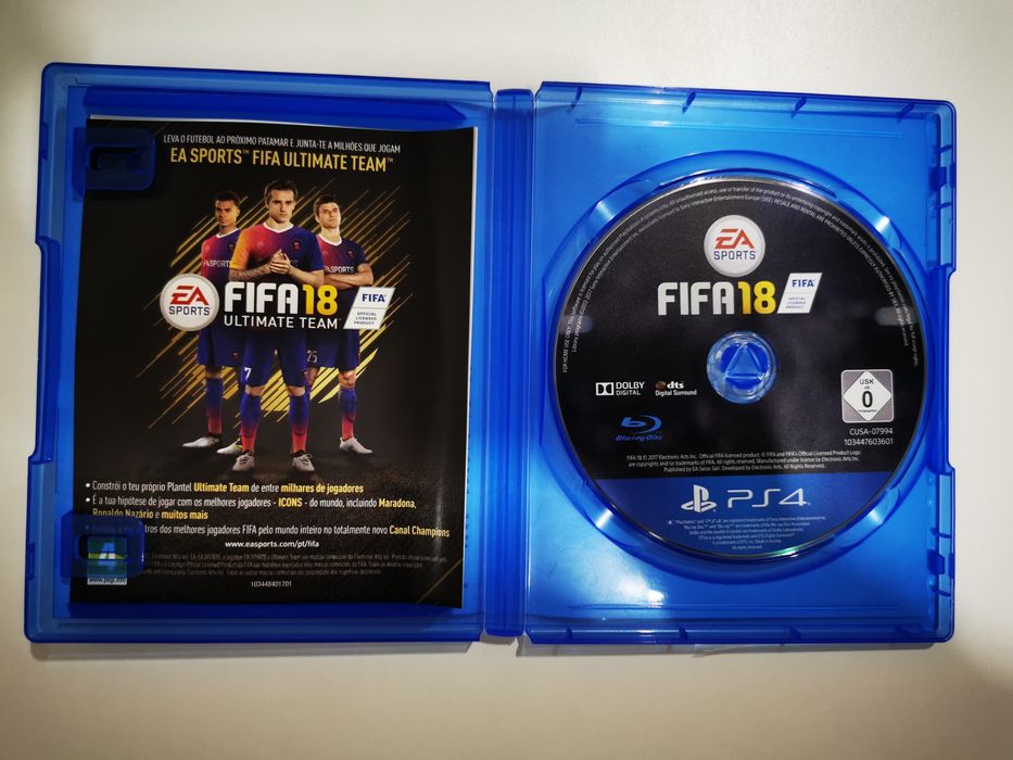 Jogo PS4 - FIFA18
