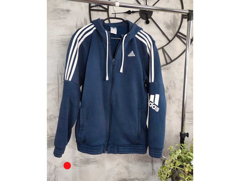 Adidas markowa bawełniana bluza roz M