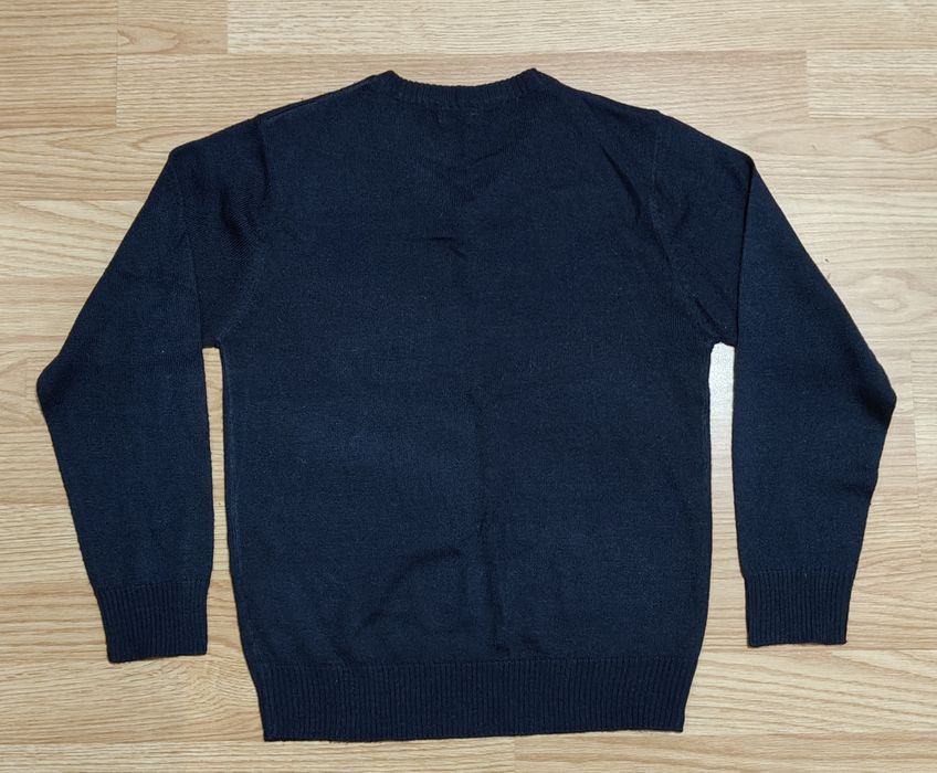 Sweter chłopięcy 5 10 15 granatowy rozm.140