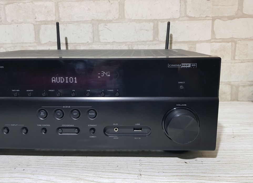Пульт!5.1AV ресивер Yamaha RX-D485,5*115, Wi-Fi,Bluetooth,AirPlay,DAB+