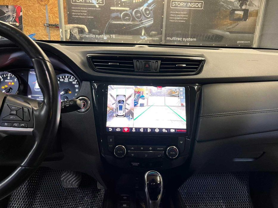 Магнитола Nissan X-Trail T32 | 2K QLED + система кругового обзора 360°