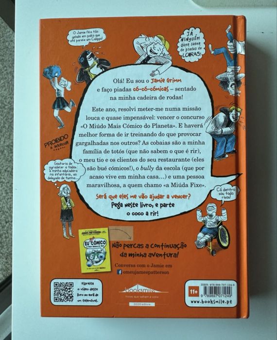 Livro Eu Cómico: O Maior Maluco do Riso! Volume 1