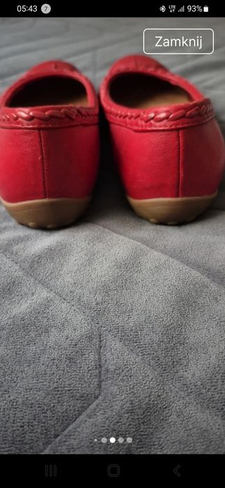 Baleriny 36 Clarks