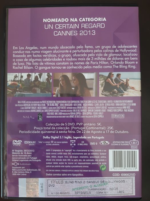 DVDs 1 = 2€ 3= 5€