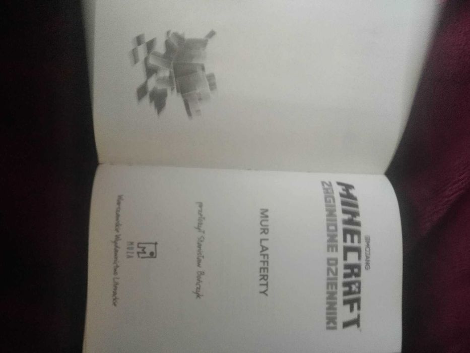 Książka Minecraft "Minecraft: Zaginione Dzienniki"