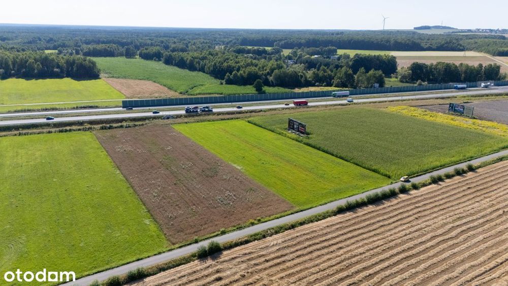 Działka przemysłowa Woźniki 6066m2