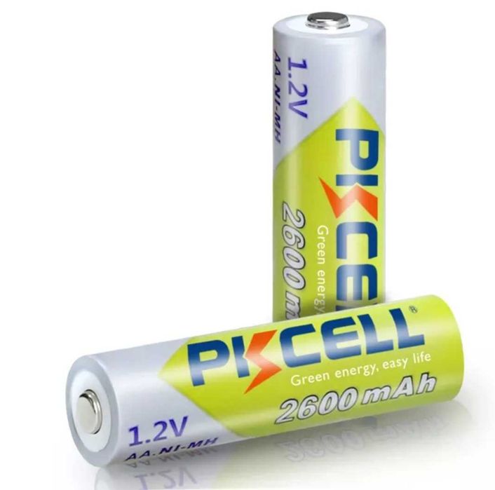 ПАЛЬЧИКОВЫЕ аккумуляторные батареи РКСELL , 1,2-1.5 В, 2600 мА/ч,Ni-MH