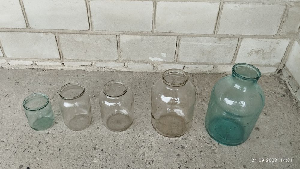 Банка 0,5л. 1л. 1,5л. 3л. 4л. звичайна