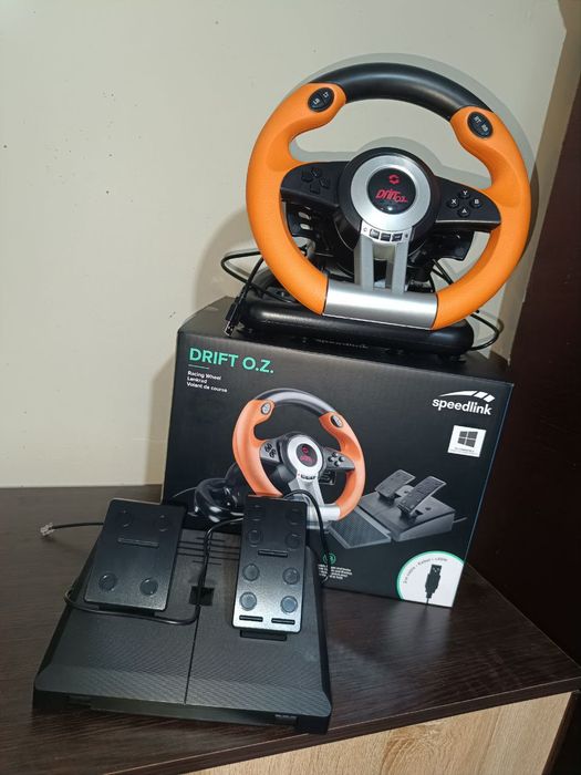 Кермо ігрове з педалями Speed Link OZ Drift Racing Wheel SL6695BKOR01