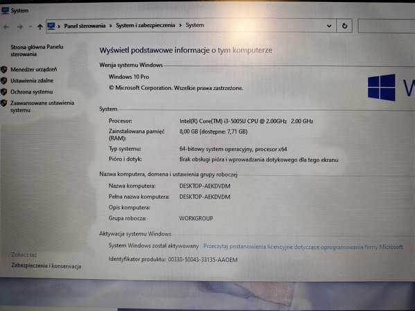 Laptop Lenovo ThinkPad L450 i3 8GB ram szybki i tani dostepny od reki