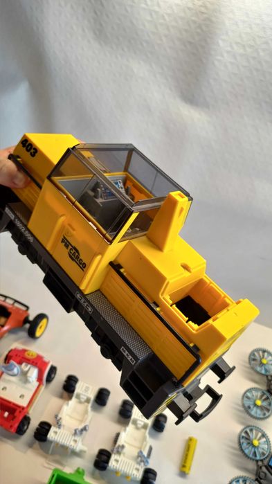 Playmobil RC Freight Train 5258 машинки поезд лот тепловоз паровоз