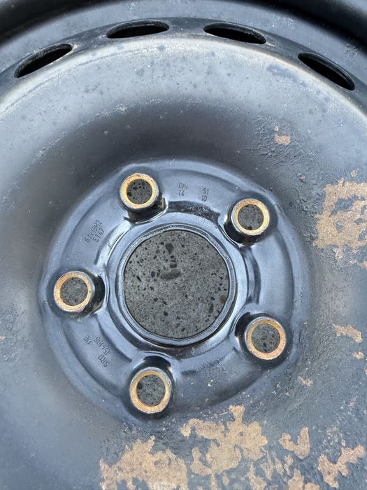 Диски 15 5.100 6jx15H2 ET47 VW Skoda Розпаровка одиничка запасках