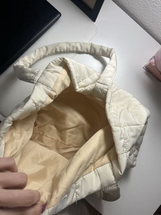 Bolsa/Tote Creme Shein Alcochoada/Almofadada