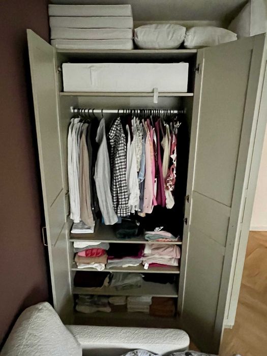 Szafa pax FLISBERGET IKEA  ciemny beż /stan b.dobry