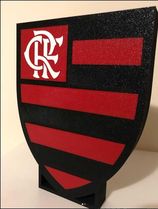 Luminária 3D Print Flamengo CRF