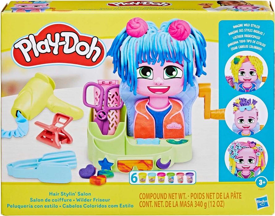 ОРИГИНАЛ! Набор с пластилином Плей до Play-Doh Прически (F8807)