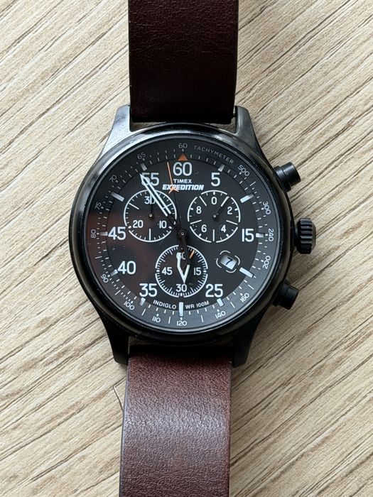 Timex Expedition, indiglo, wr100m