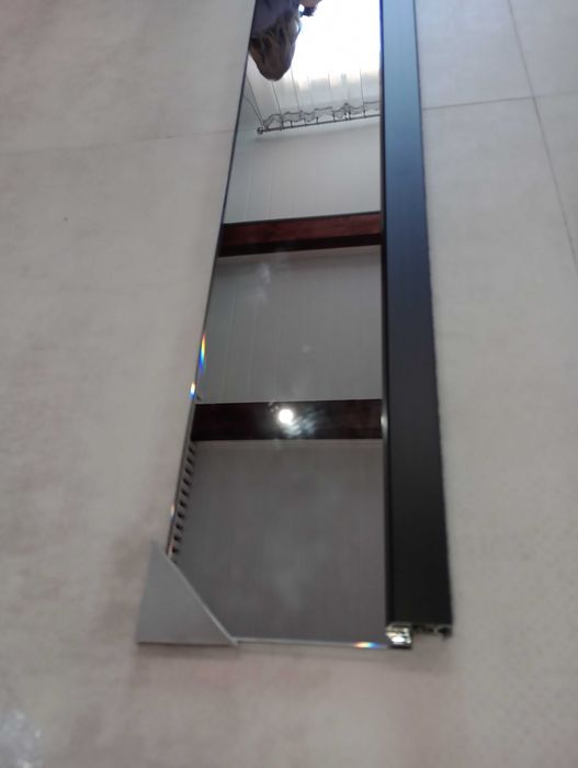 Ścianka boczna Radaway NES Black KDJ 2. MIRROR.