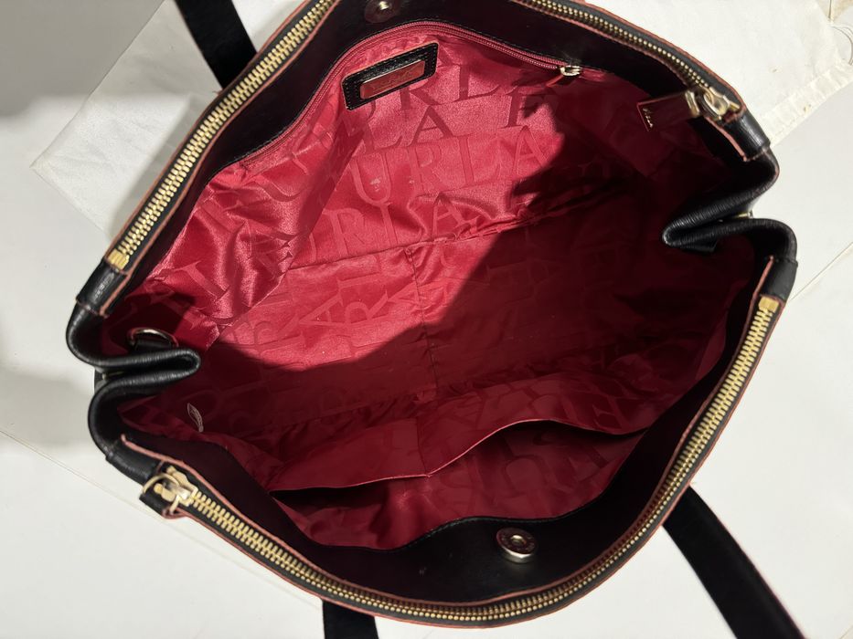 Сумка шопер кожаная Furla оригинал — zdjęcie 4