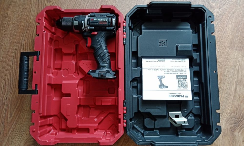 Wiertarko wkrętarka Parkside Performance PABSP 20 Li C4