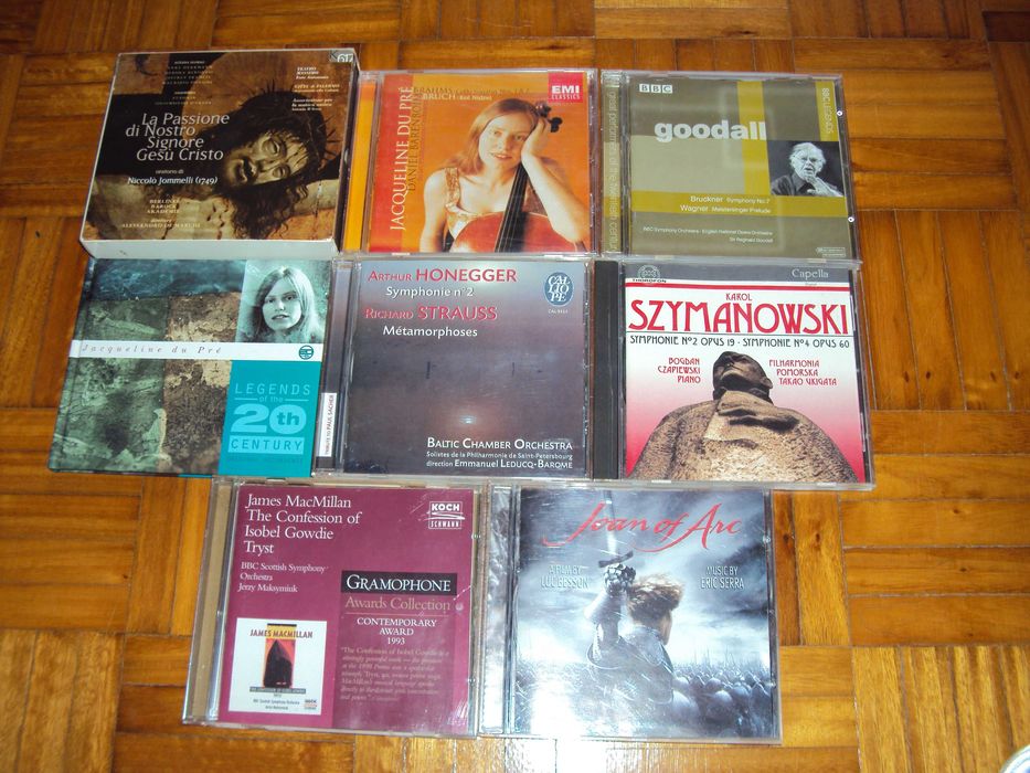 Vendo CDs música clássica (a partir de 2,5 euros)