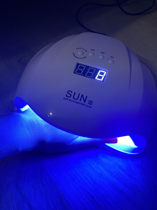 Лампа для манікюру UV/LED SUN X WHITE 54W