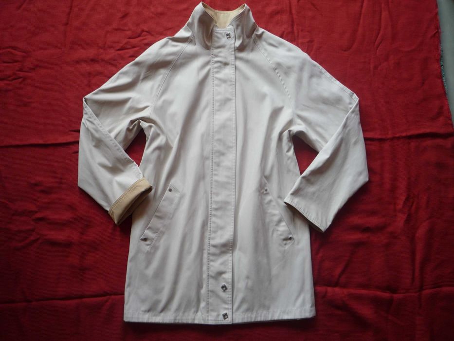 Kurtka 40/L 42/XL Dwustronna Beżowa Lekka Wiosenna