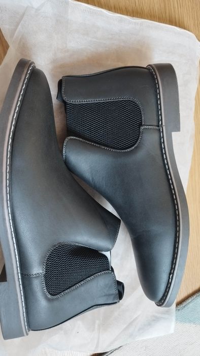 Buty męskie botki Chelsea, cena z dostawą