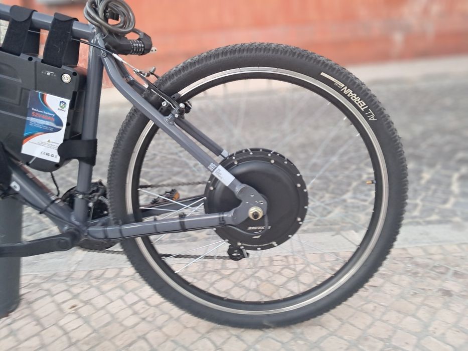 Bicicleta adaptada eletrica