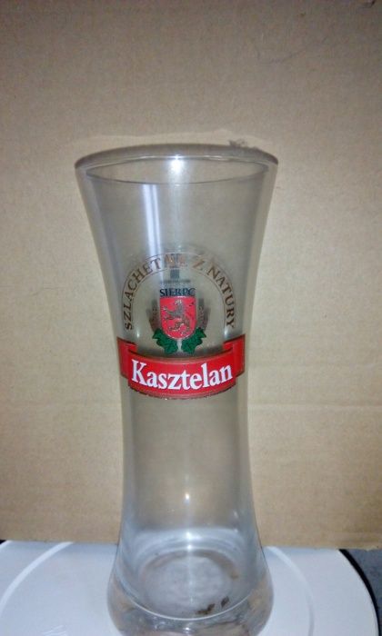 Kufel szklanka pokal do piwa Kasztelan 0.3L nowe !!!