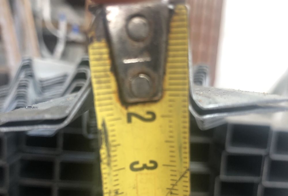 Ripa metálica para telhados