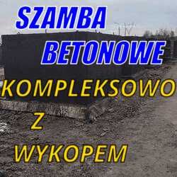 Zbiornik Betonowy Szambo 6m3 Szamba Betonowe Piwniczka