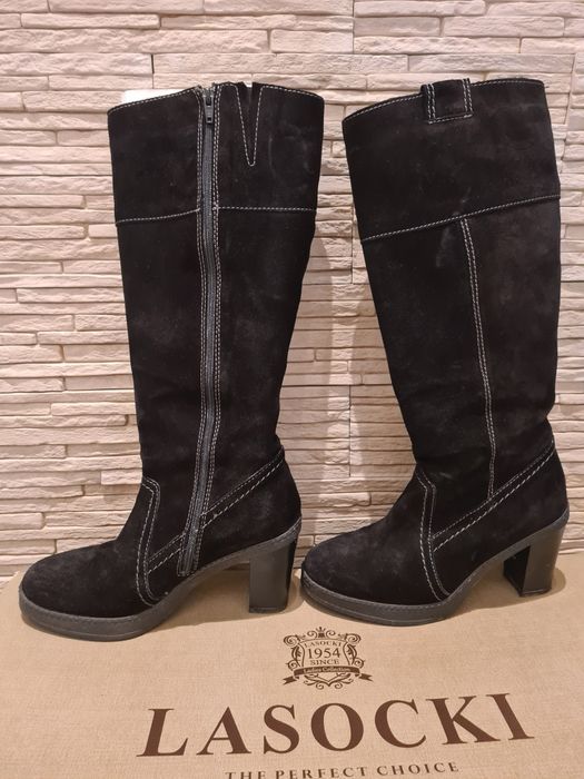 Kozaki na obcasie Lasocki r. 38