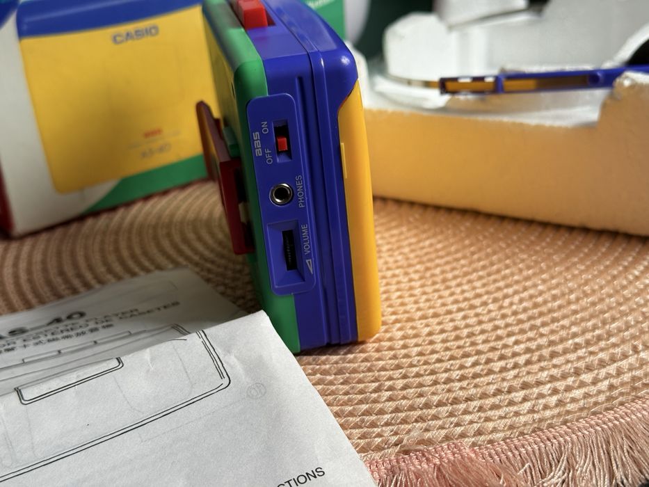 Walkman Casio AS-40 super stan komplet