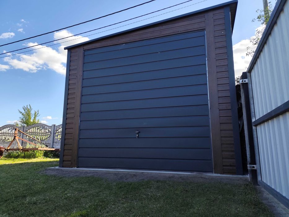 Garaż Blaszany Złoty Dąb + Grafit HIT NISKA CENA