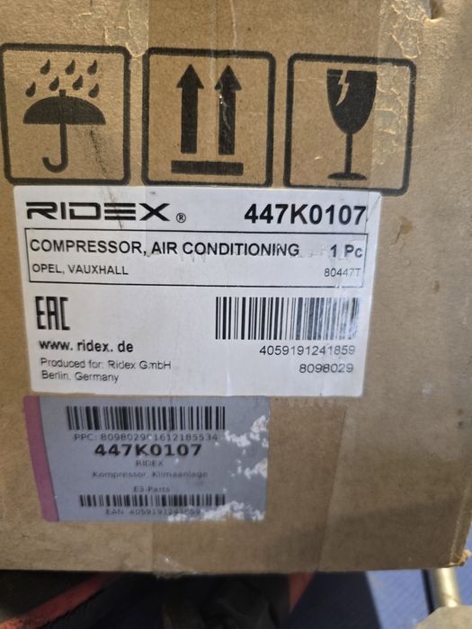 Vendo compressor a/c opel novo