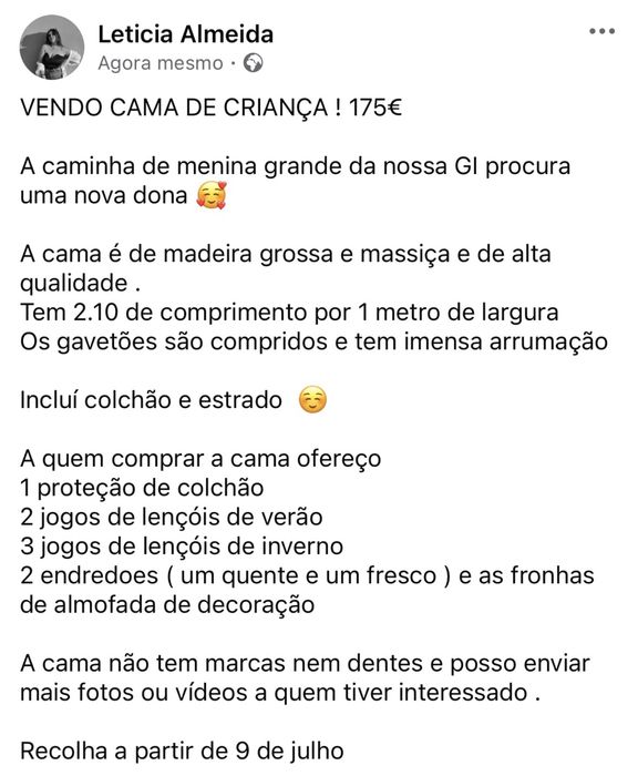Cama de solteiro criança